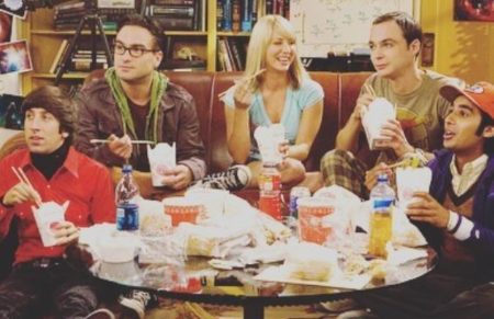 The Big Bang Theory Cast Members in one frame.